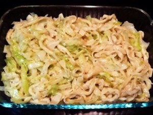 cabbage noodles